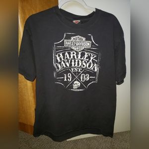 Large Harley Davidson short sleeve t-shirt